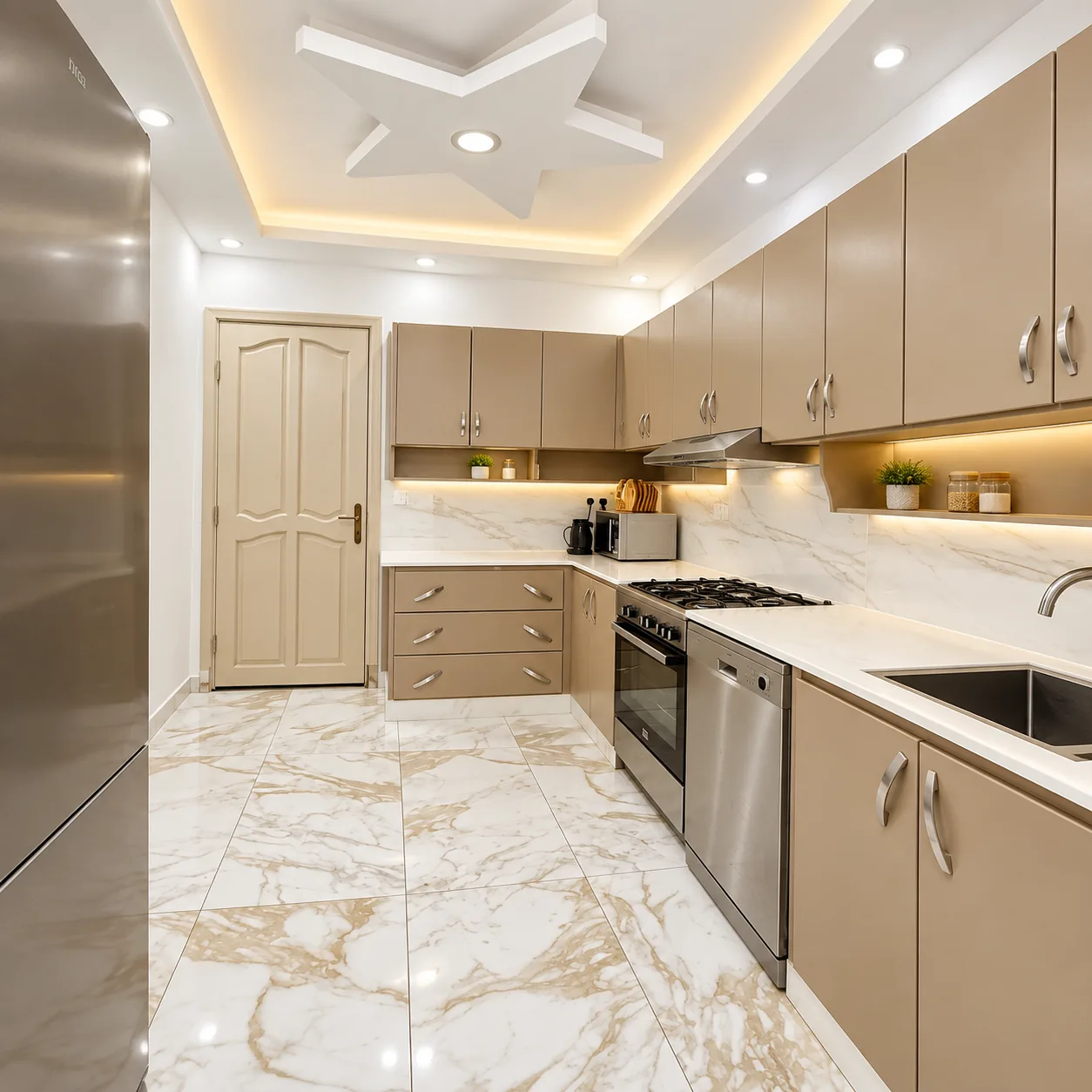 Completed kitchen renovation and finishing in Malta
